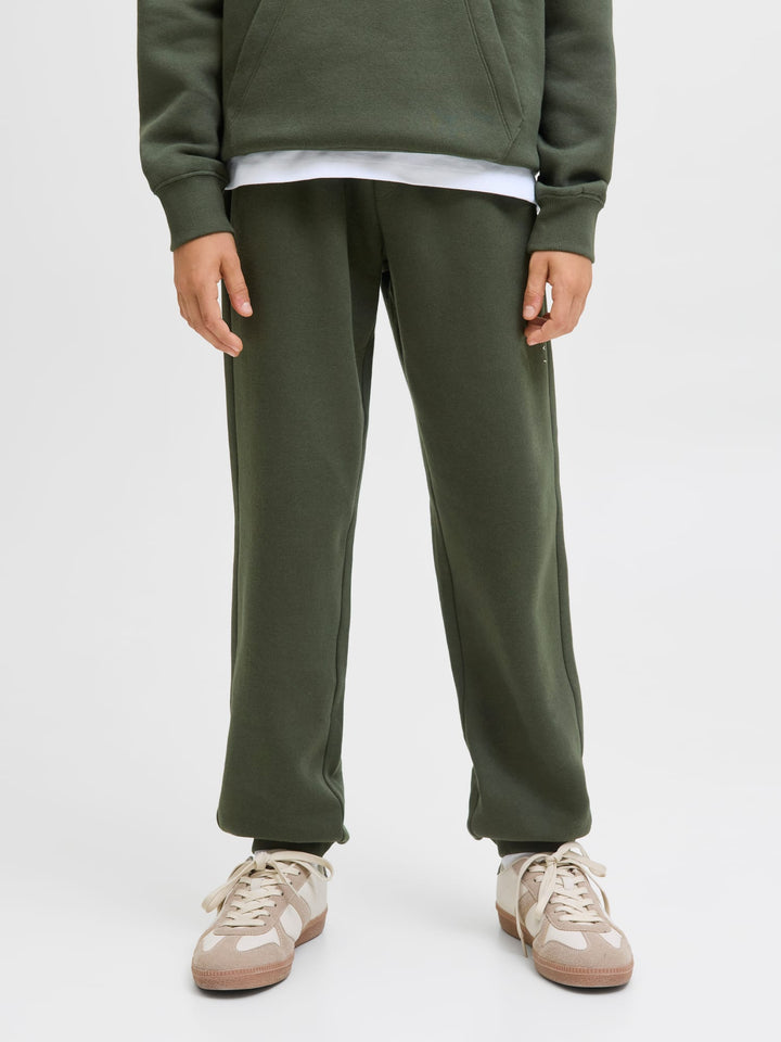 Jack & Jones Kids joggingbroek groen dessin – jongens