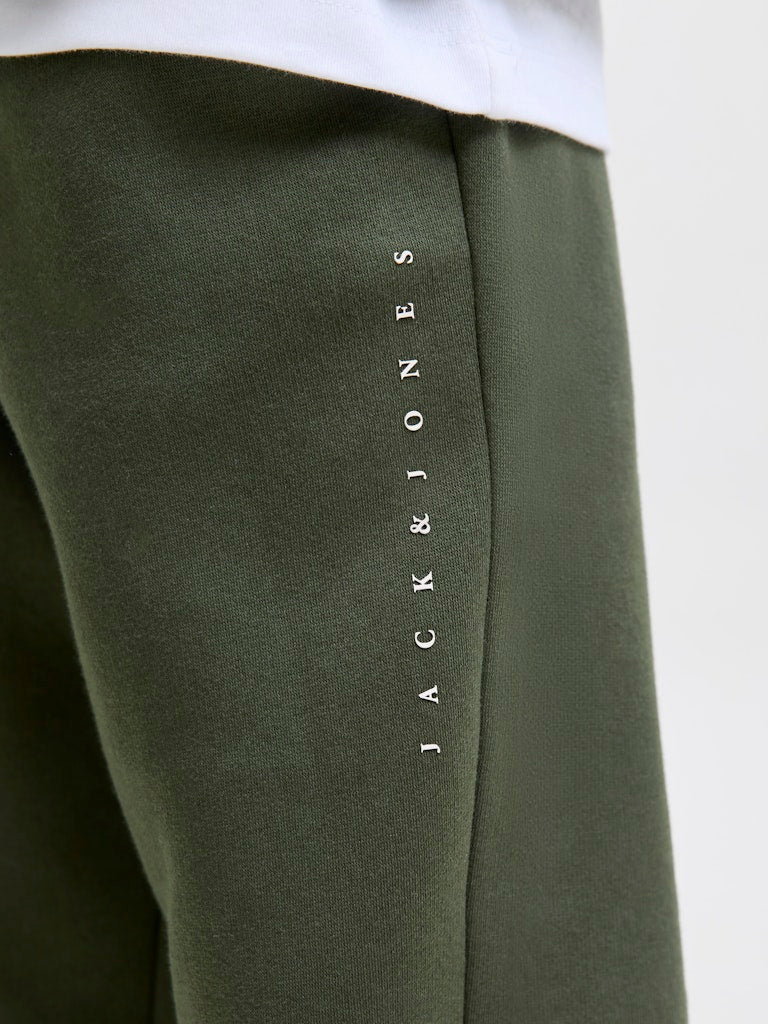 Jack & Jones Kids joggingbroek groen dessin – jongens