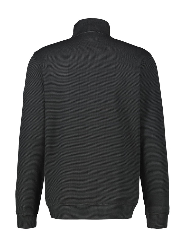 Lerros vest sweat heren zwart – XXL