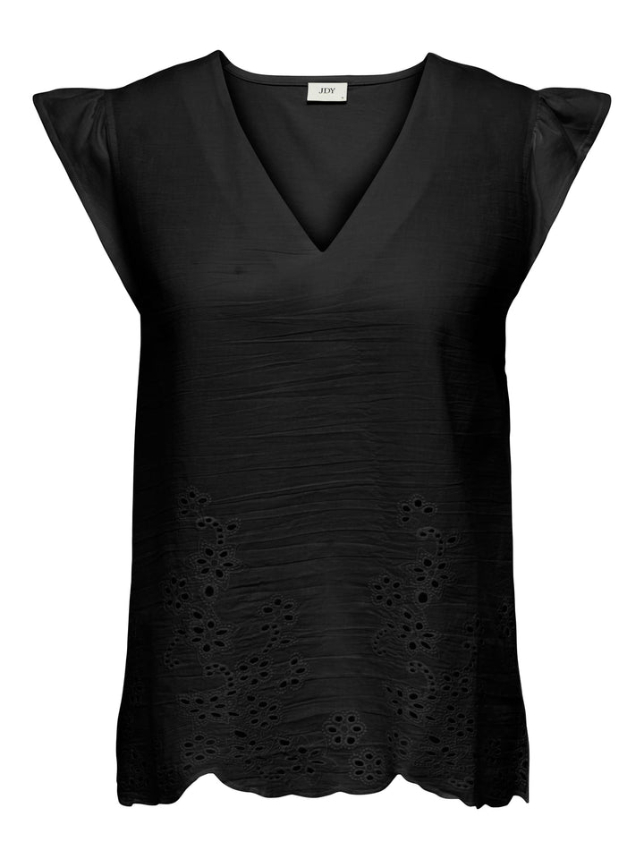 Jacqueline de Yong JDYYSTA top zwart – dames