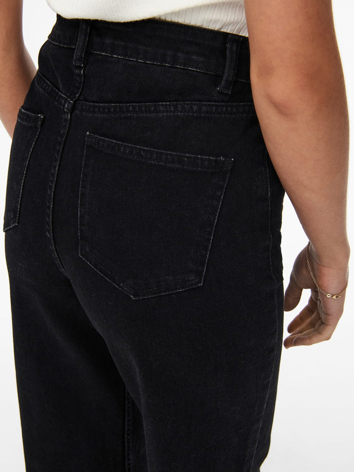 Only wide-leg jeans zwart denim – dames - Black Denim - 32