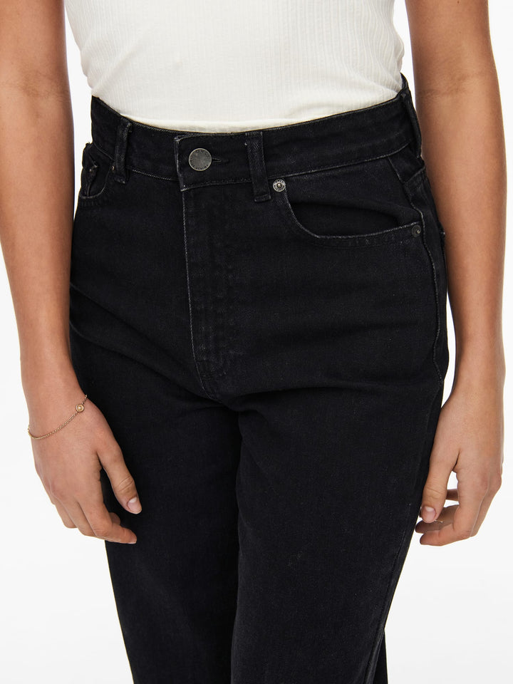 Only wide-leg jeans zwart denim – dames - Black Denim - 32