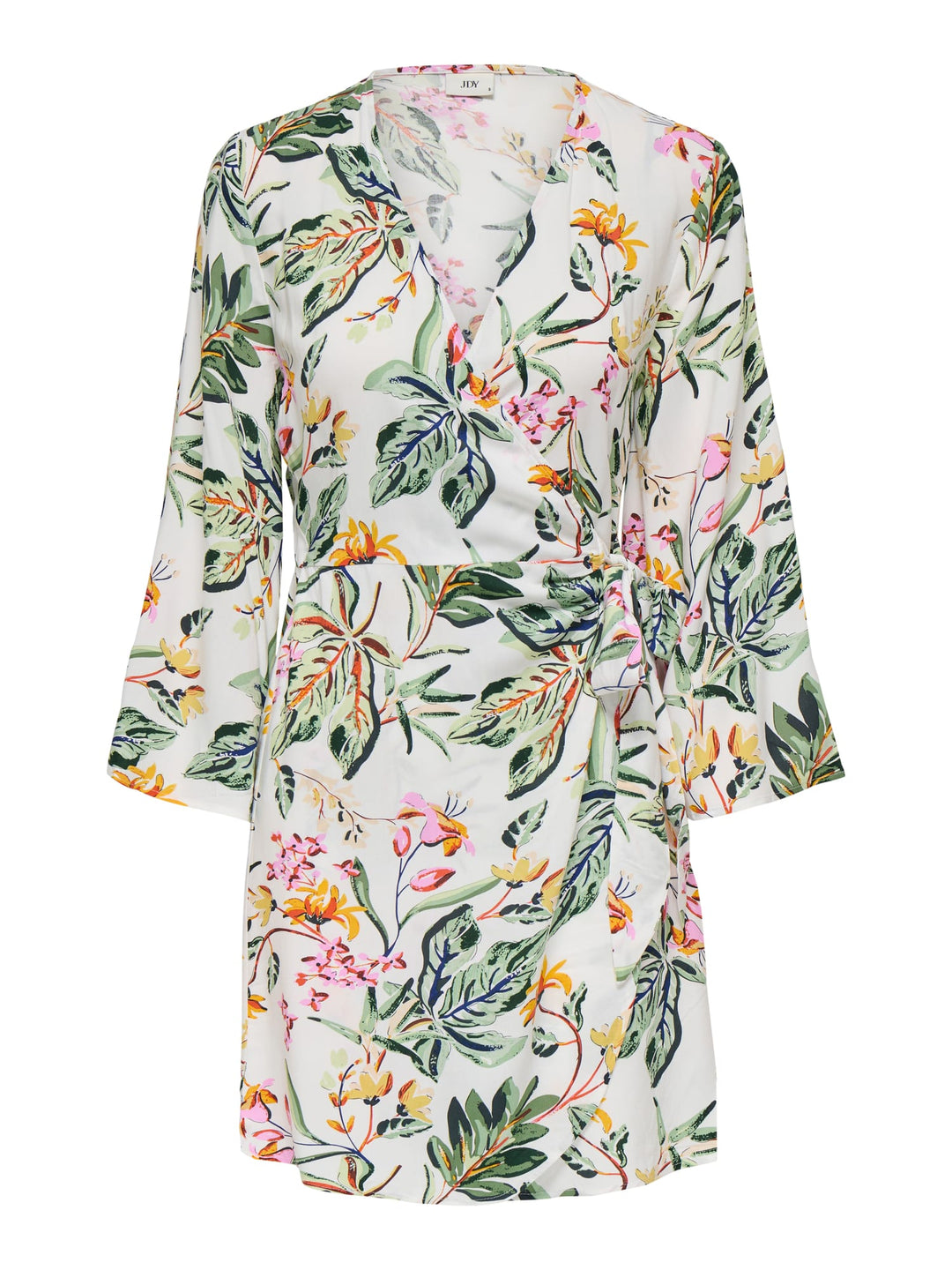 Jacqueline de Yong Sezen jurk kort dames – wit dessin