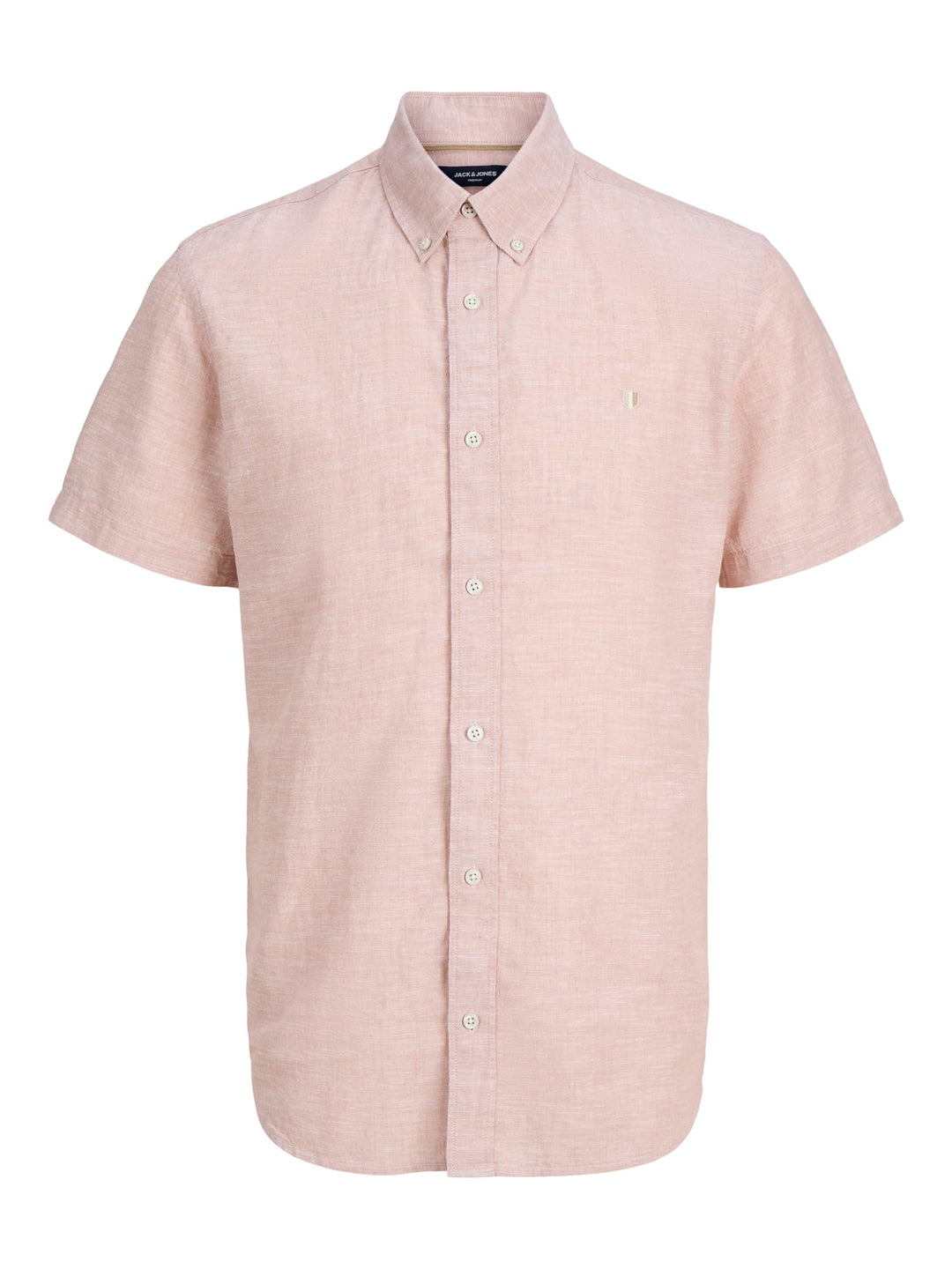 Jack &amp; Jones 12295803 overhemd k/m heren roze