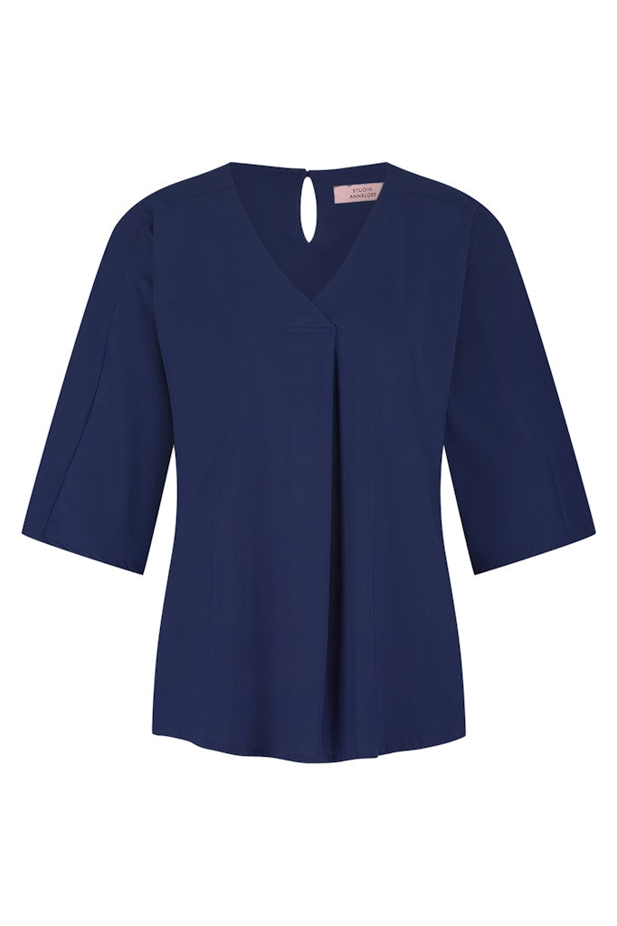 Studio Anneloes Marly top blauw – dames t-shirt
