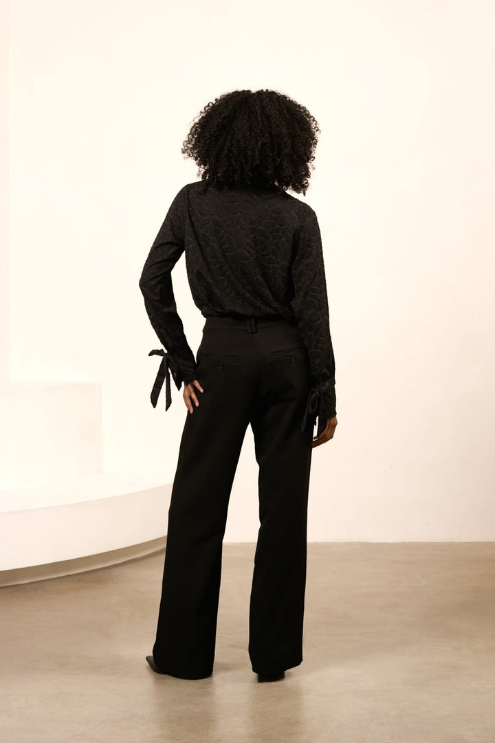 Lofty Manner Blouse Mette - dames zwart