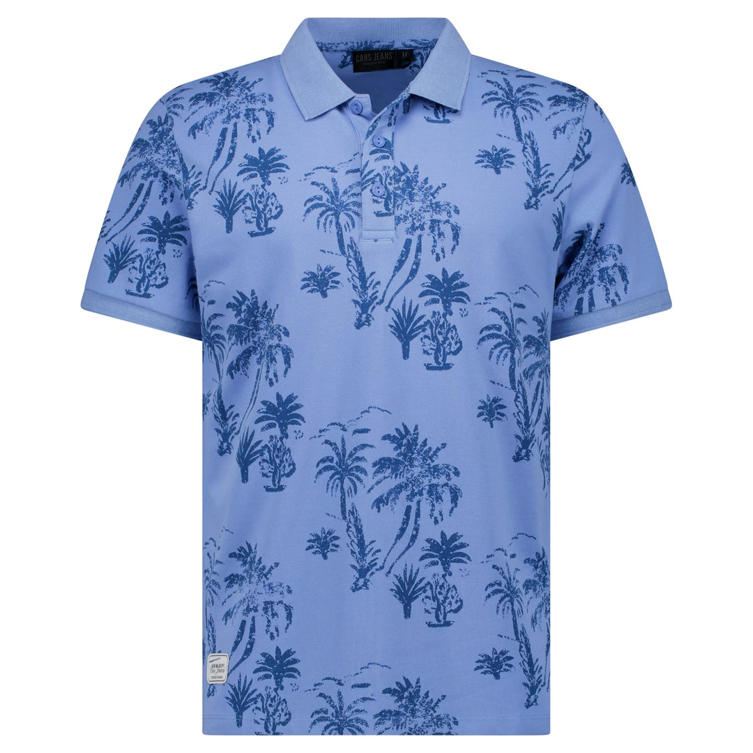 Cars men 6957171 Somo polo k/m heren blauw dessin