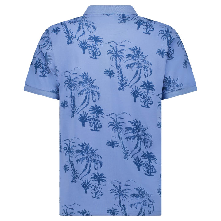 Cars men 6957171 Somo polo k/m heren blauw dessin