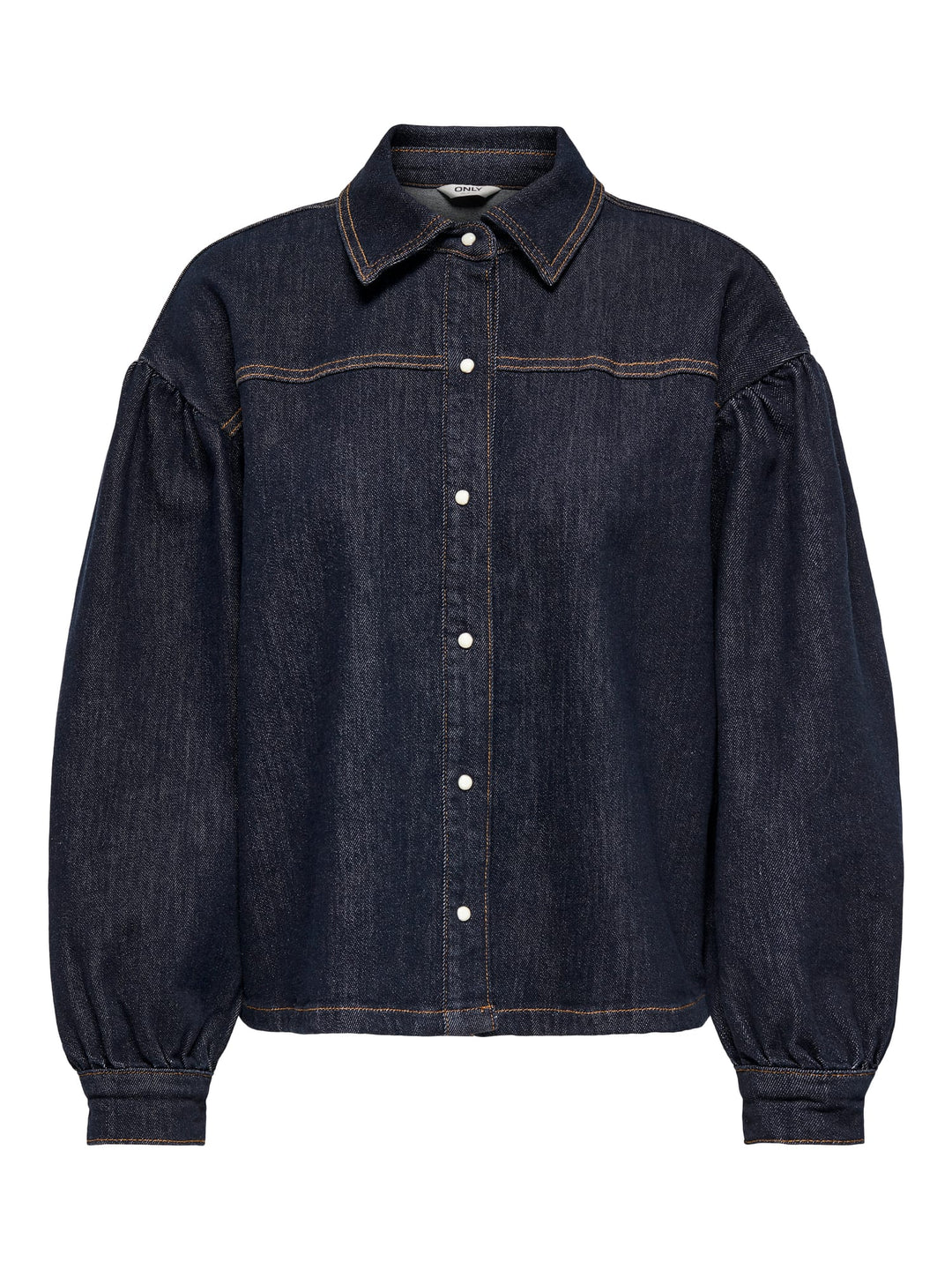 Only 15334975 Norella blouse l/m denim dames blue denim