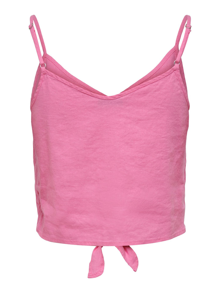Only ONLCARO Strap Top roze – dames singlet