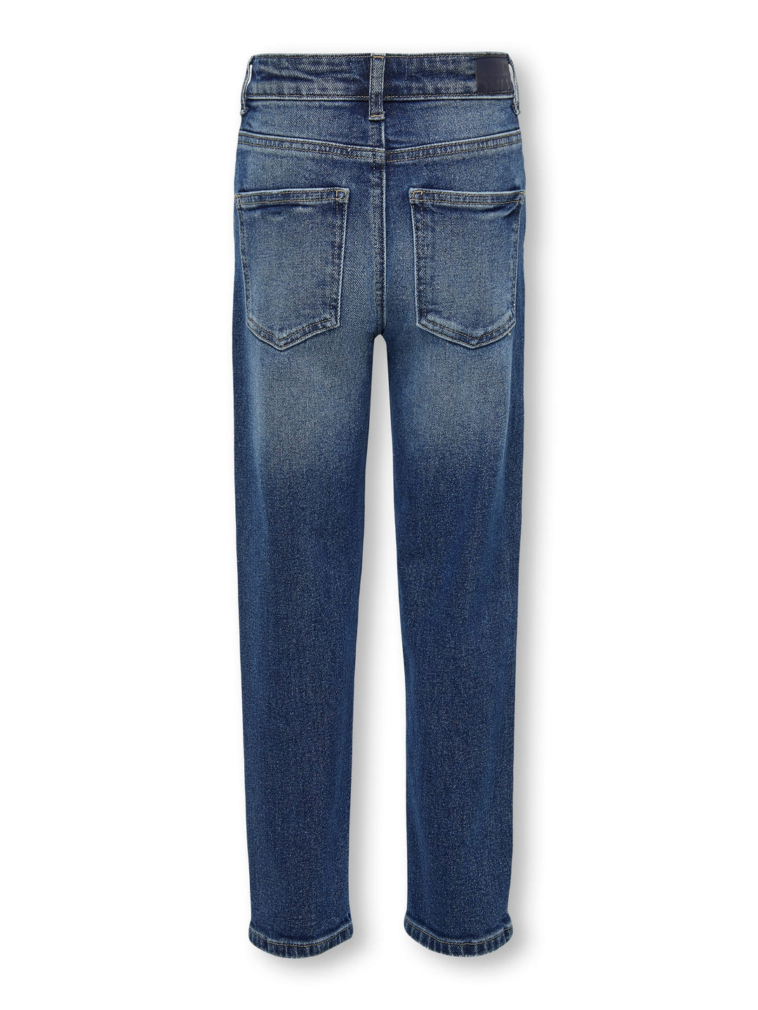 Kids Only Calla mom fit jeans blauw denim – meisjes - Blue Denim