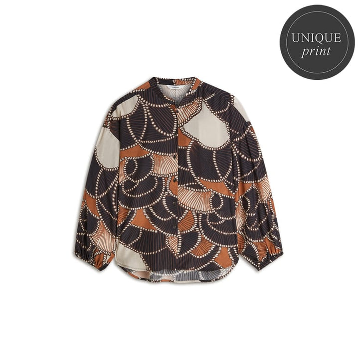 Summum blouse l/m bruin – dames