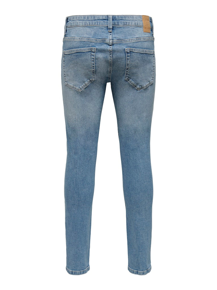 ONLY & SONS Loom slim fit jeans blauw – heren - Blue Denim - L34