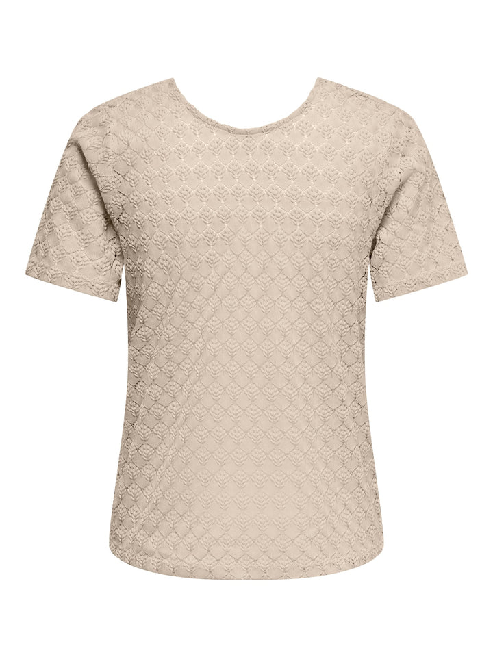 Jacqueline de Yong 15369986 Avery top ecru – dames