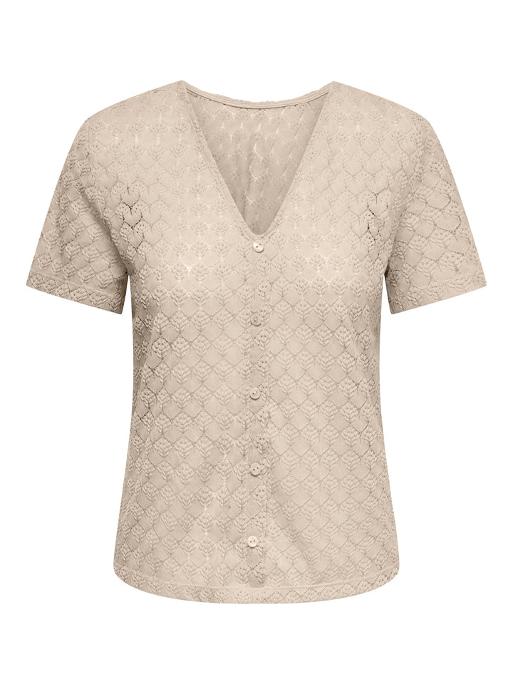 Jacqueline de Yong JDY Avery top ecru – dames