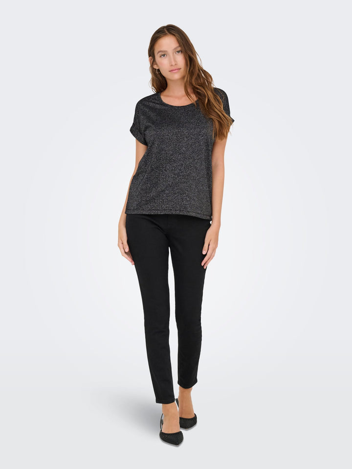 Only Moster T-shirt zwart – dames