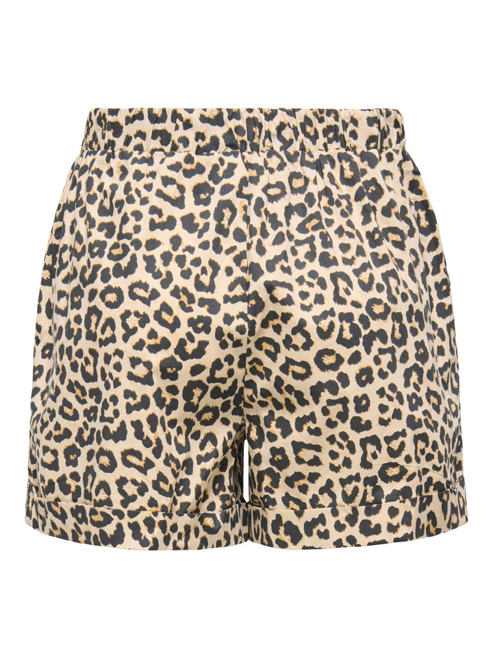 Only ONLLOWA-MARTINA shorts bruin dessin – dames