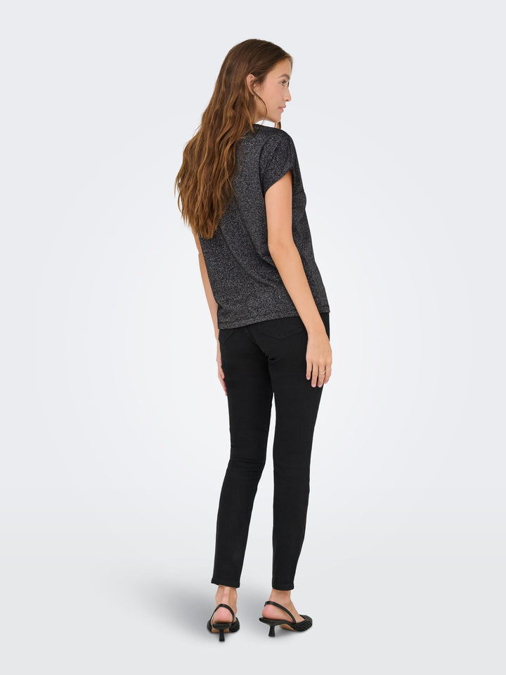 Only Moster T-shirt zwart – dames