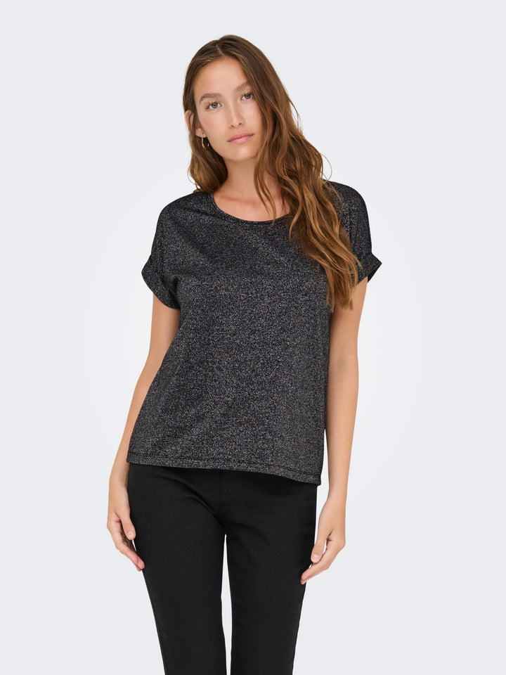 Only Moster T-shirt zwart – dames