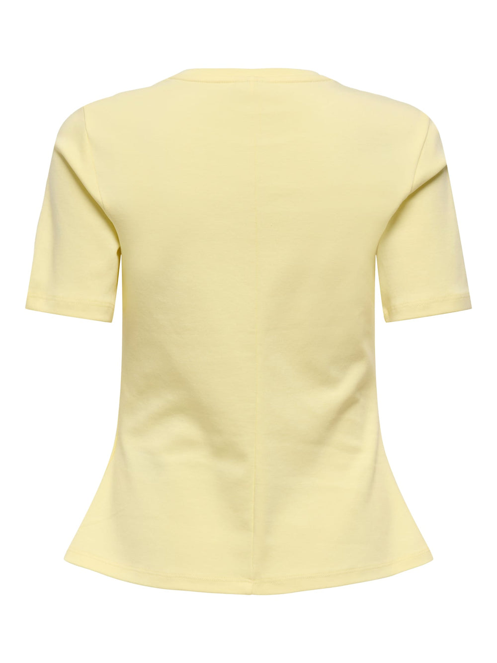 Jacqueline de Yong JDYEVA S/S TOP JRS licht geel – dames t-shirt