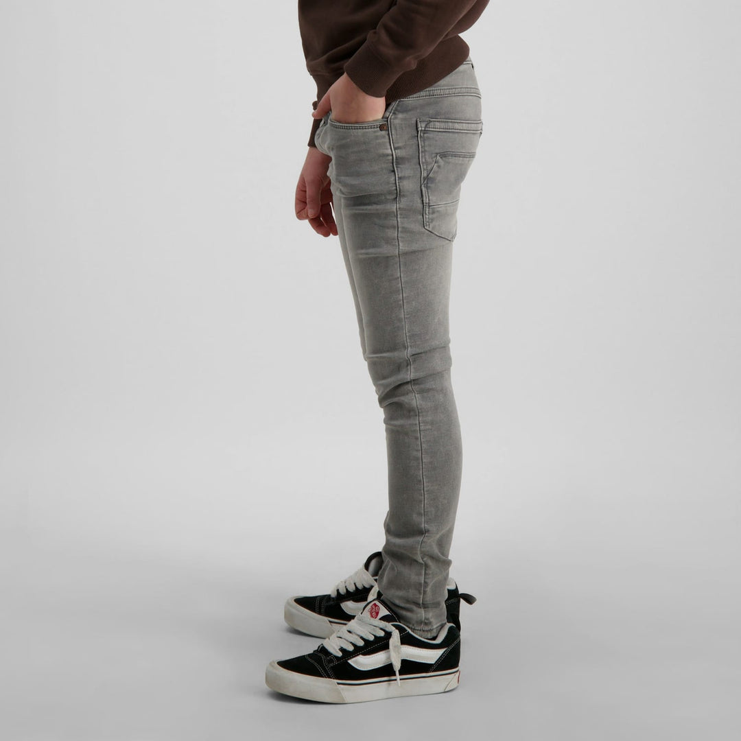 Cars boys burgo jog jeans slim fit – jongens - Grey Denim