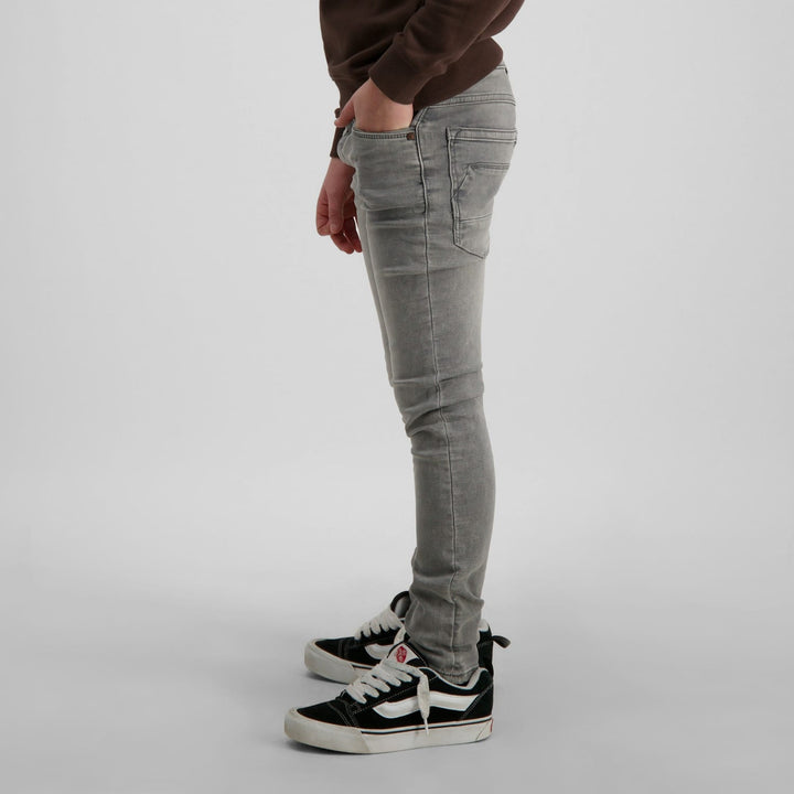 Cars boys burgo jog jeans slim fit – jongens - Grey Denim