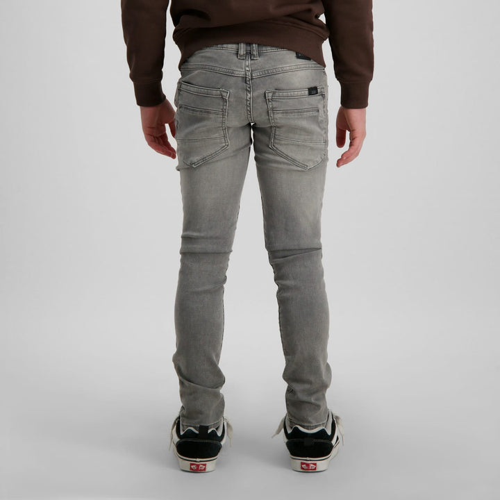 Cars boys burgo jog jeans slim fit – jongens - Grey Denim