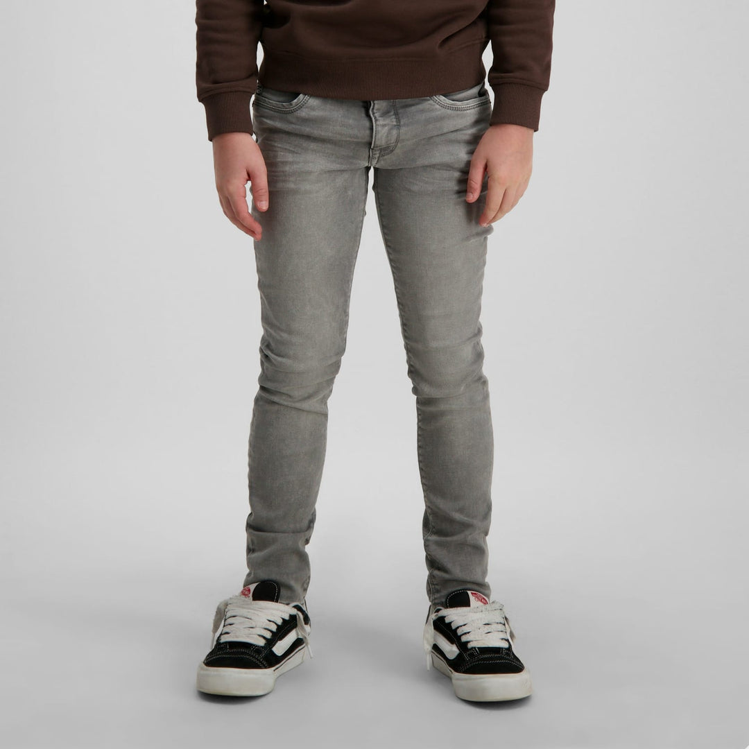 Cars boys burgo jog jeans slim fit – jongens - Grey Denim