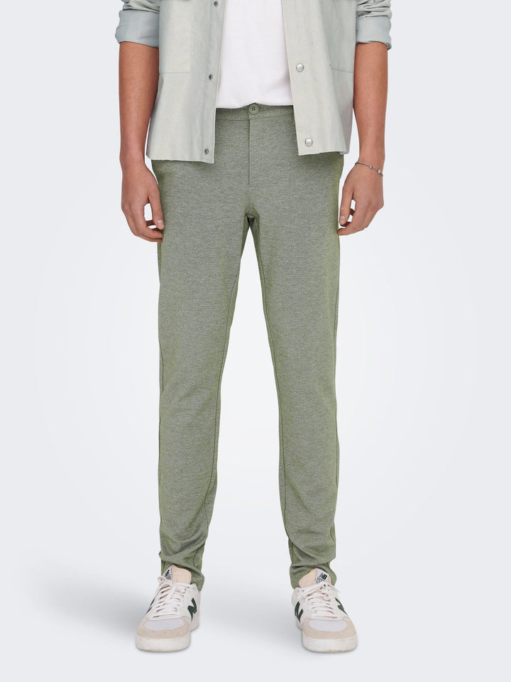 ONLY & SONS ONSMARK SLIM chino olijf – heren - L34