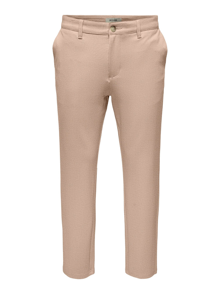 ONLY & SONS ONSMARK TAP DITSY broek licht bruin – heren - L34
