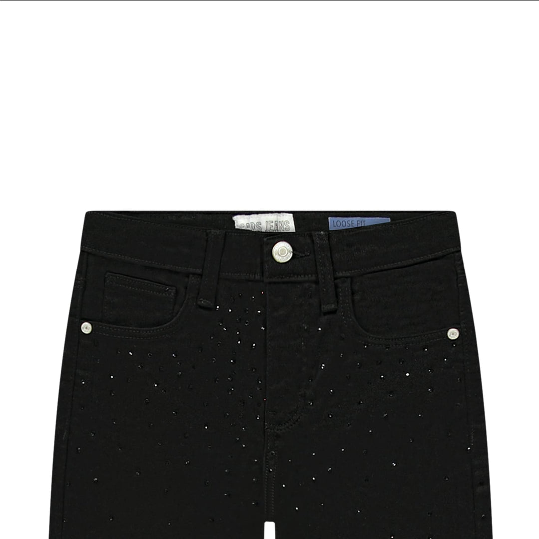 Cars Girls jeans bootcut flare fit zwart – meisjes