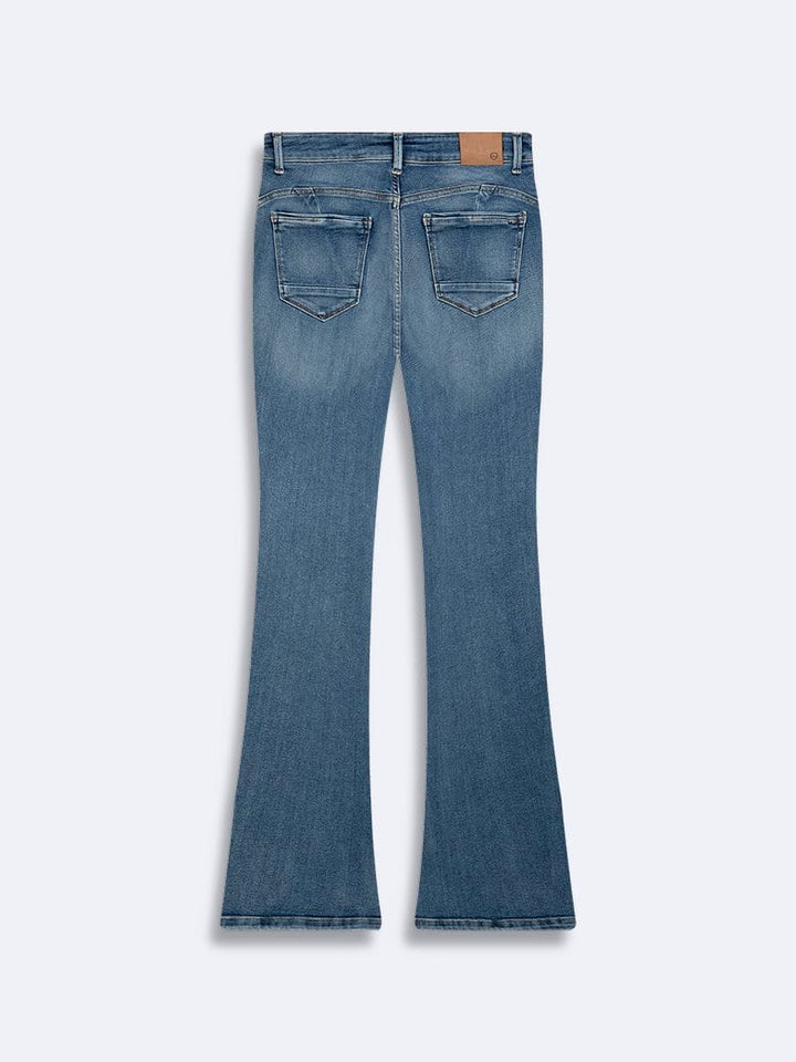 LTB Novi jeans bootcut flare fit dames – blue denim - L32