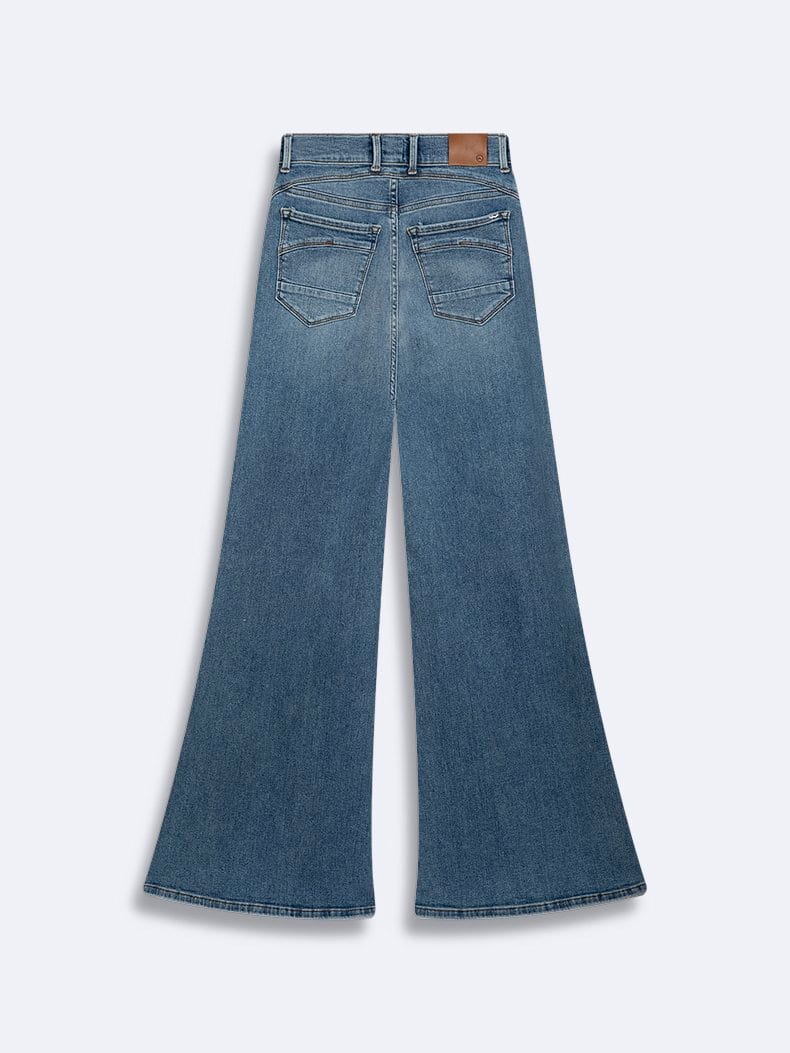 LTB Weyna B jeans regular-straight fit dames - blue denim - L32