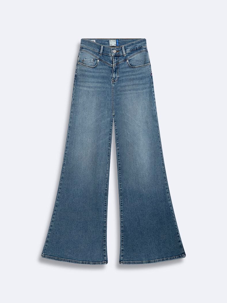 LTB Weyna B jeans regular-straight fit dames - blue denim - L32