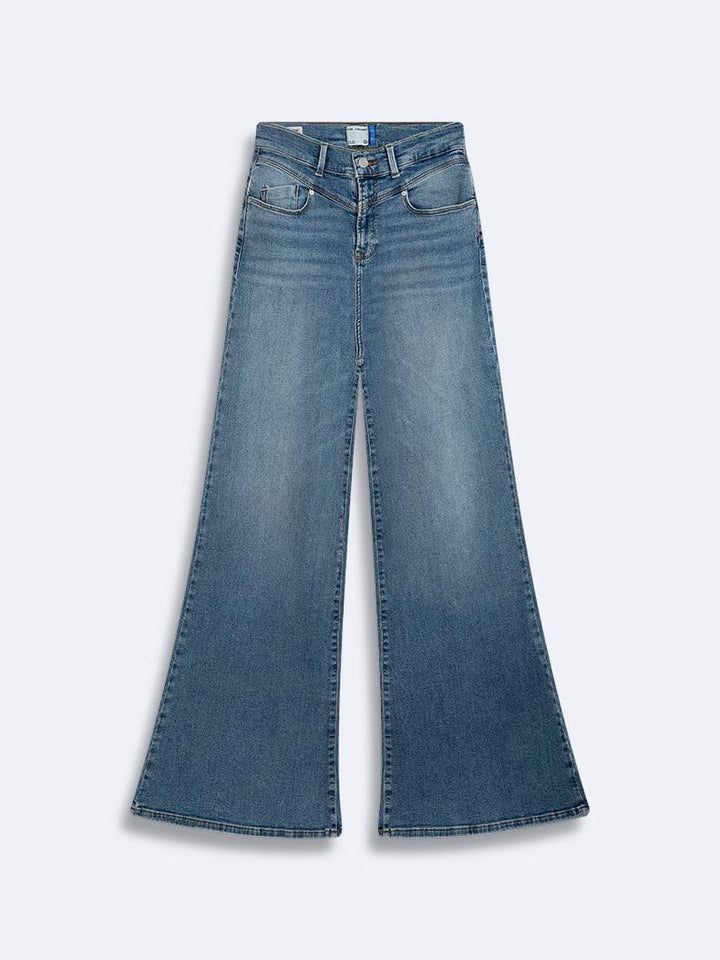 LTB Weyna B jeans regular-straight fit dames - blue denim - L32