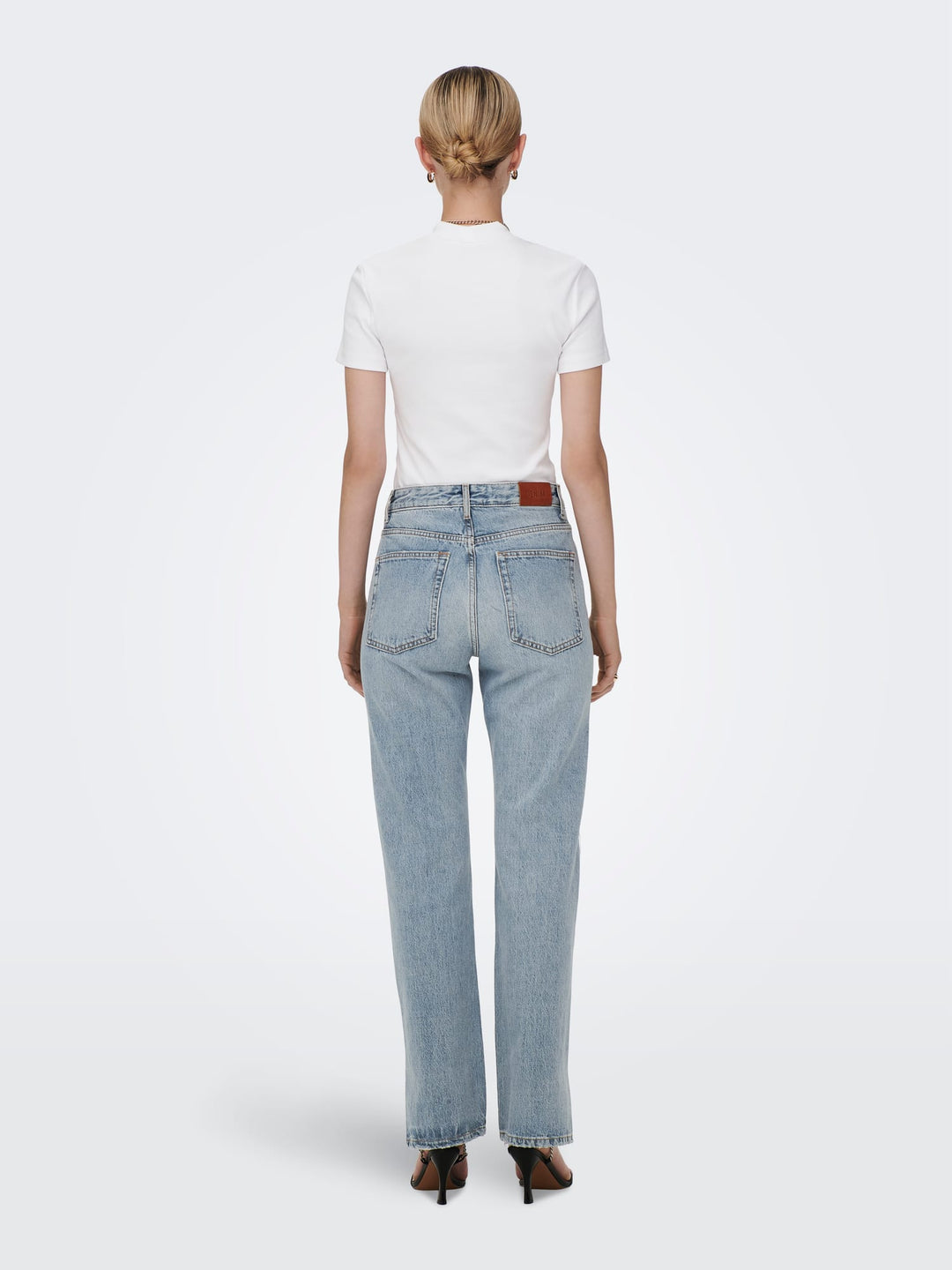 Only Billie jeans regular-straight fit – dames - Blue Denim - L34