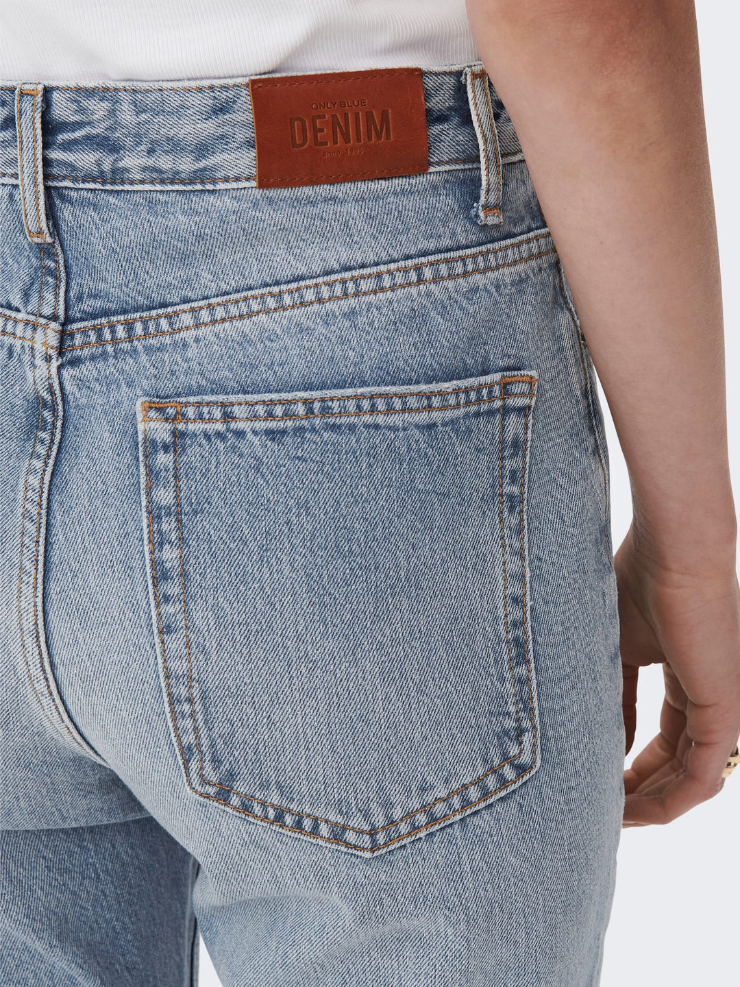 Only Billie jeans regular-straight fit – dames - Blue Denim - L34