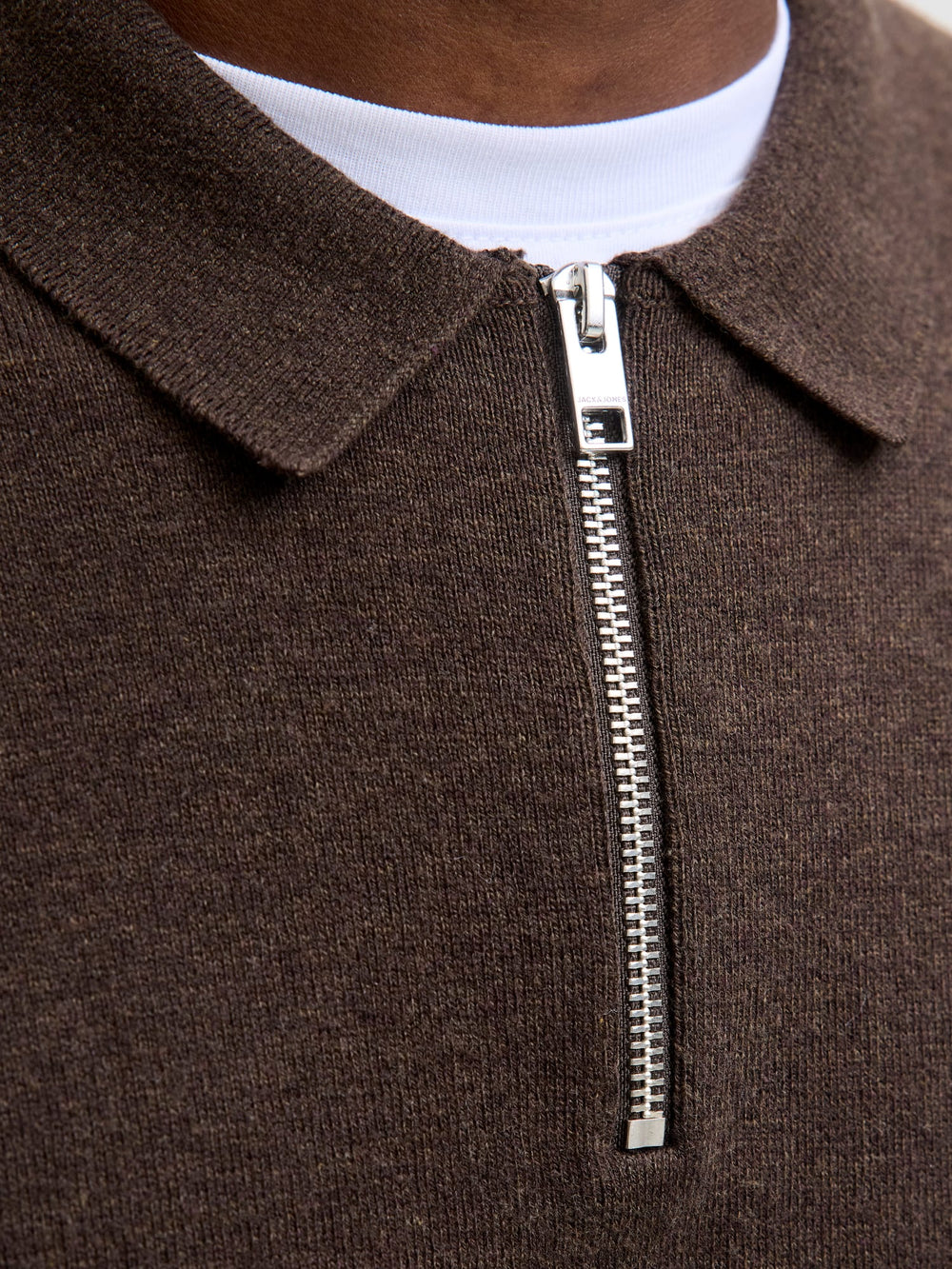 Jack & Jones 12268210 Emil trui bruin – heren