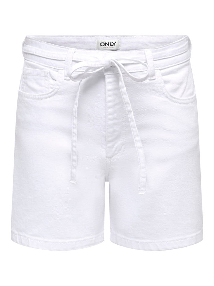 Only ONLGIANNA MW BELTED SHORTS wit dessin – dames