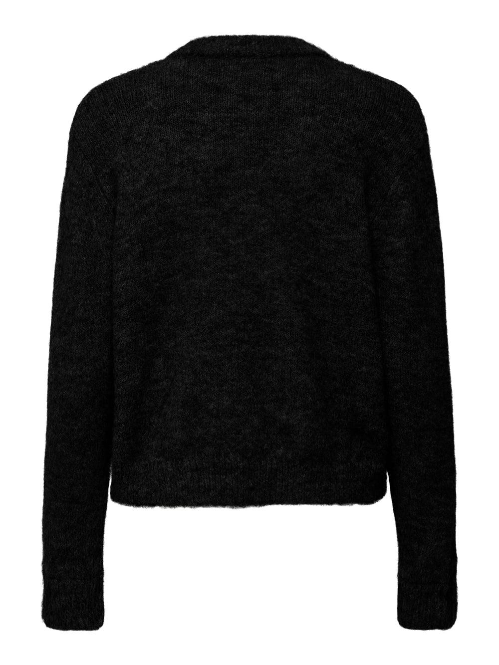 Only ONLMAGGIE gebreid vest zwart – dames