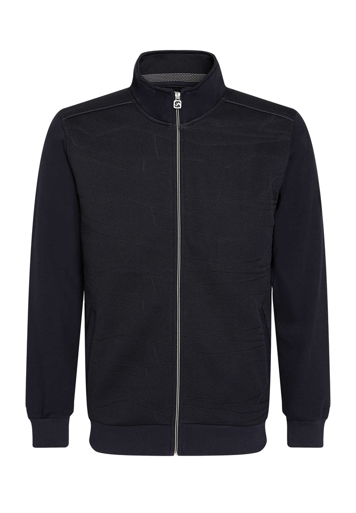 Gabbiano men vest sweat navy – heren
