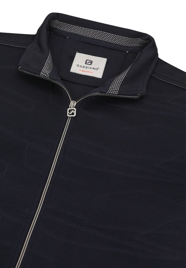Gabbiano men vest sweat navy – heren