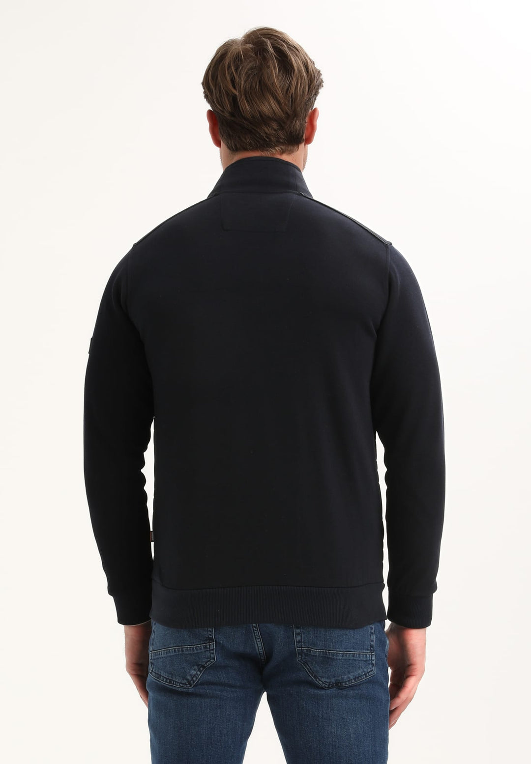 Gabbiano 425745 vest sweat heren navy