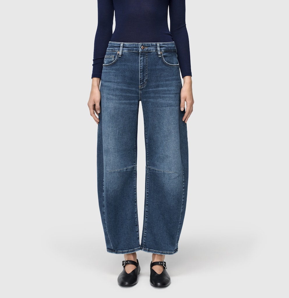 MAC women 3123/90 0333L loose fit jeans - dames - Blue Denim