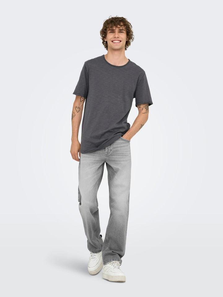 ONLY & SONS 22033823 Edge jeans grey denim – heren - L30