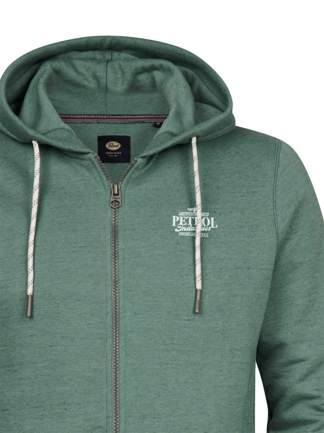 Petrol men M-1060-SWH319 vest sweat oud groen – heren