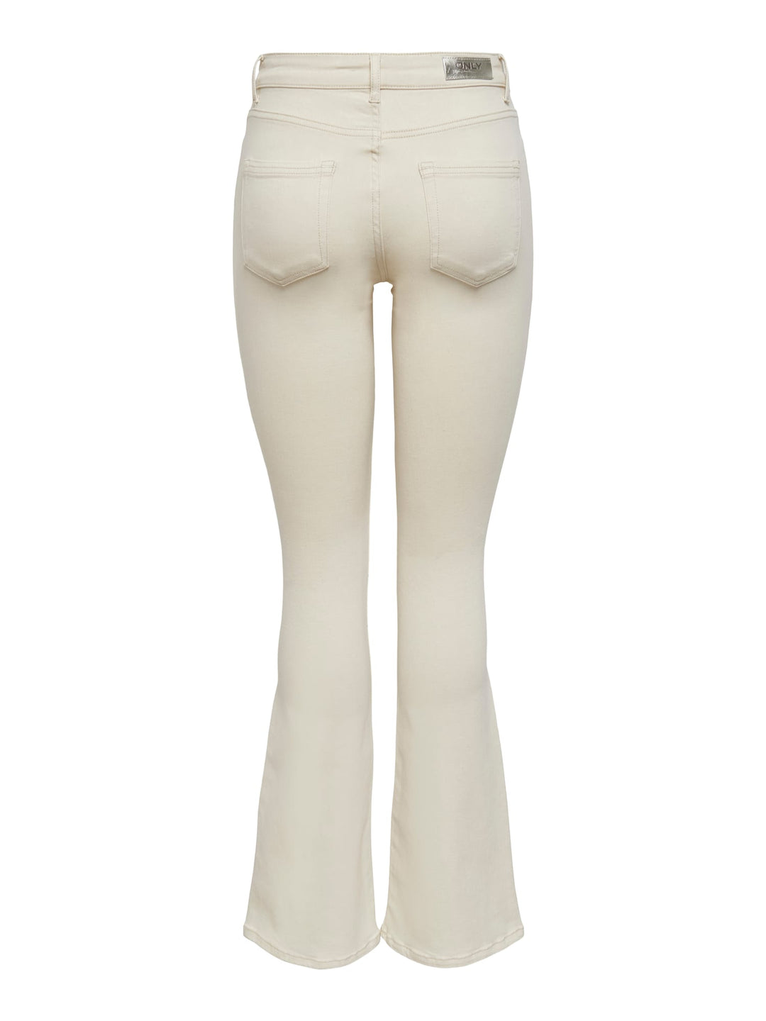 Only 15230778 blush jeans bootcut flare fit ecru - L34