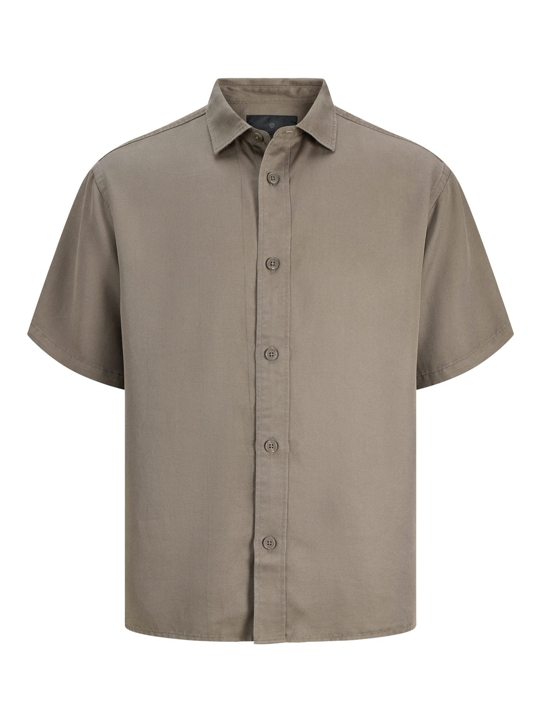 Jack &amp; Jones 12295083 blaskye overhemd k/m army – heren
