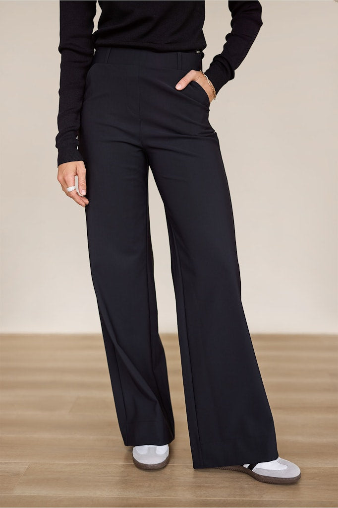Studio Anneloes 94801 Lexie lange broek dames – zwart