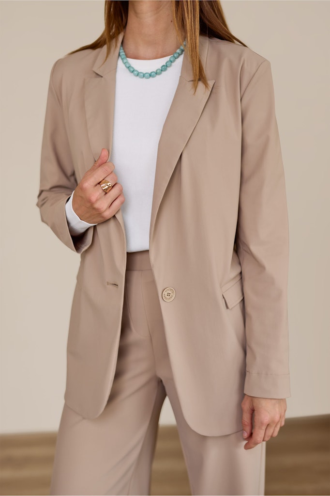 Studio Anneloes Fran blazer licht bruin – dames